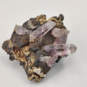 Amethyst, Guerrero - on matrix - Mexico - 17g
