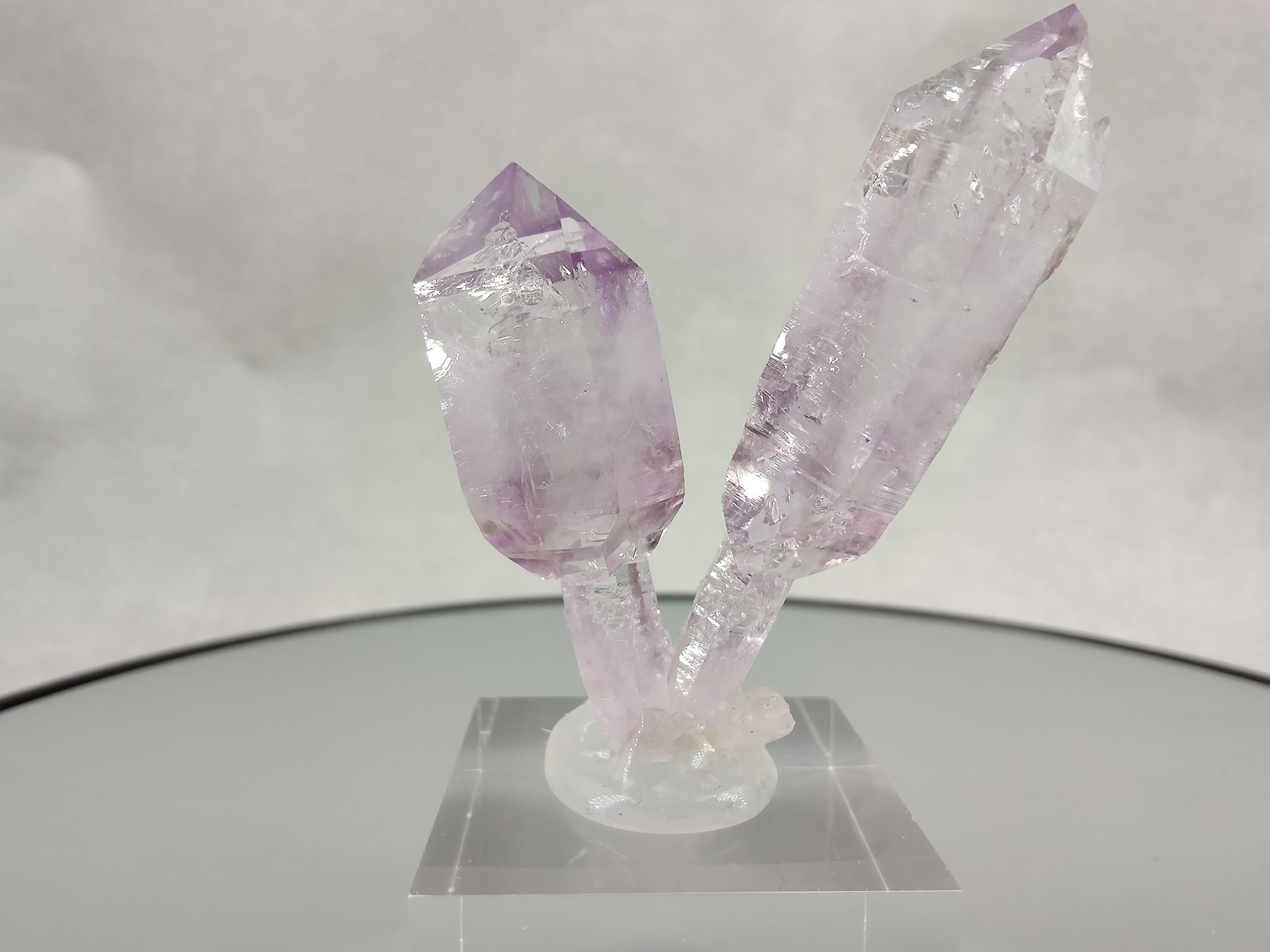 Exceptionnel Sceptres d'améthyste Enhydro, Veracruz