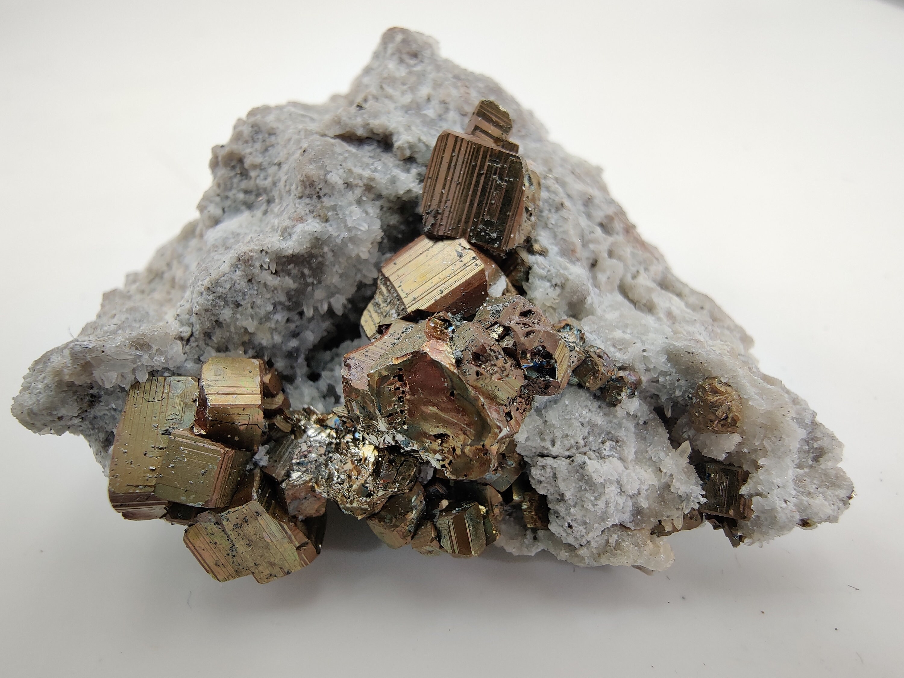 Veracruz - Pyrite, Quartz, Sphalérite, 51G, Mexique