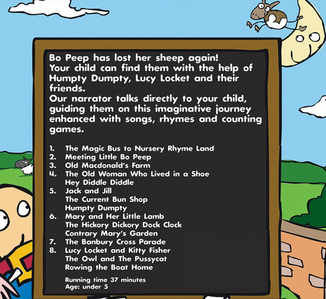 Personalised Story in Nursery Rhyme Land. Etsy