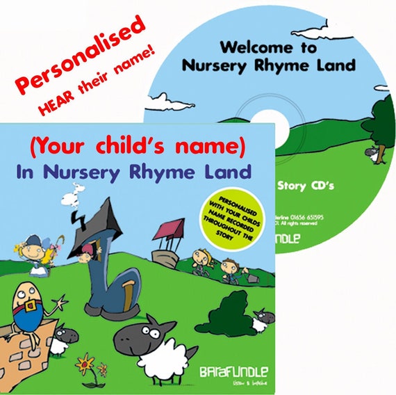 Your Child's Name in Nursery Rhyme Land Etsy Australia