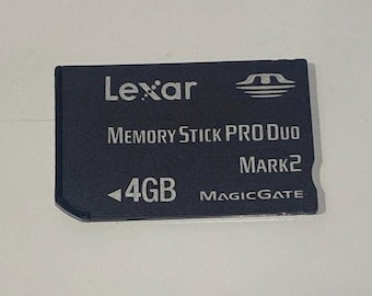 Lexar brand 4 gb Memory Stick Pro Duo Memory Card