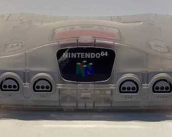 Nintendo 64 in Clear Housing - Clear Retro Shell Expansion Pak w/ Accessories