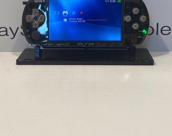 PSP 3000 New Clear Black Housing Japan Import with Extra Accessories Bundle
