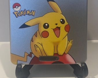 GBA SP IPS V5 in New Silver Pikachu Housing Shell
