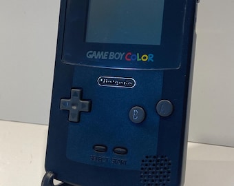 Nintendo Game Boy Color in new AFTERMARKET Black Housing Shell