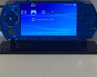 IPS Blue PSP 3000 Japan Import Bundle with IPS Laminated Glass Screen & Accessories