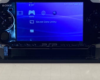 IPS Black PSP 3000 USA Version Bundle with Ips Laminated Glass Screen & Accessories