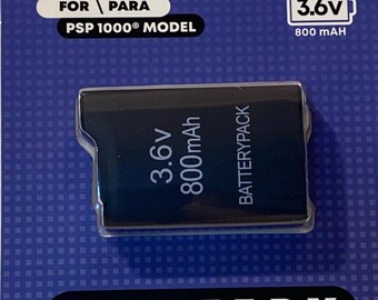 Sony PSP 1000 3.6 Volt 800 mAh Replacement Battery