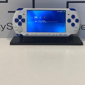 128 GB Games PSP 3000 White/Blue  Japan Import with Extra Accessories Bundle