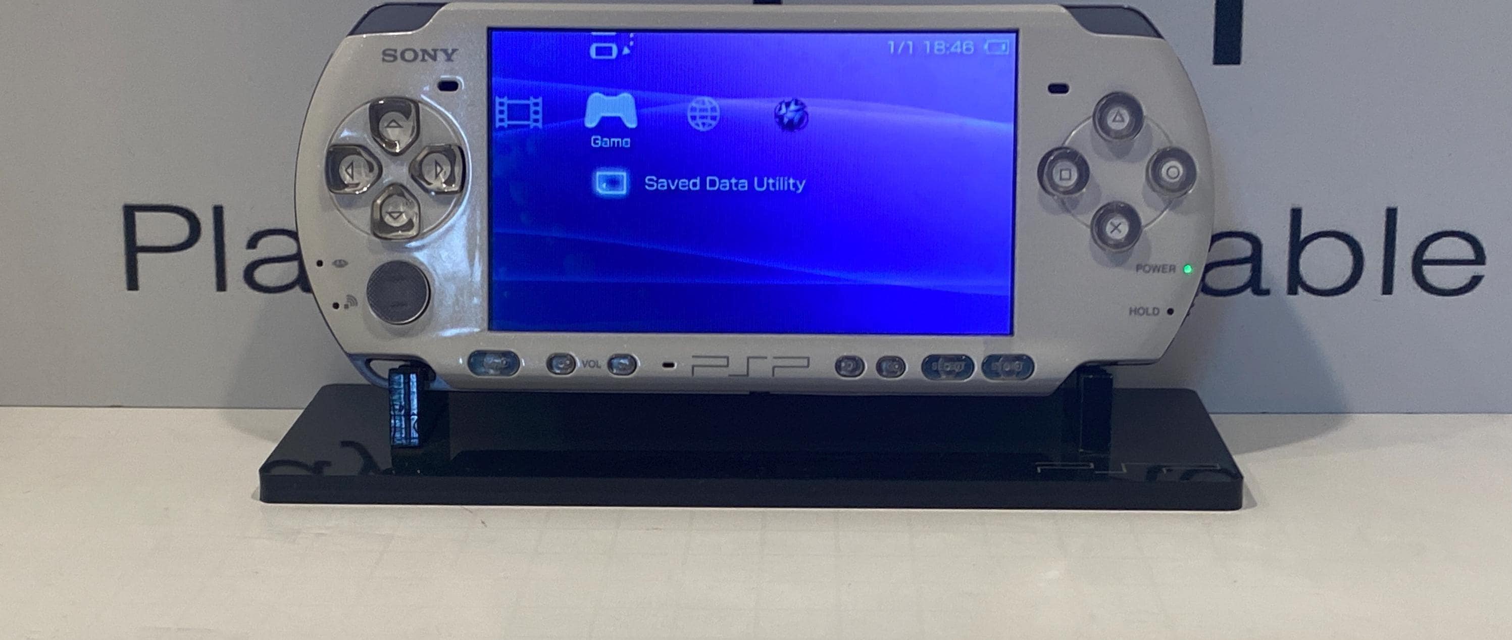 IPS White PSP 3000 Japan Import Bundle W/ Clear Buttons & IPS