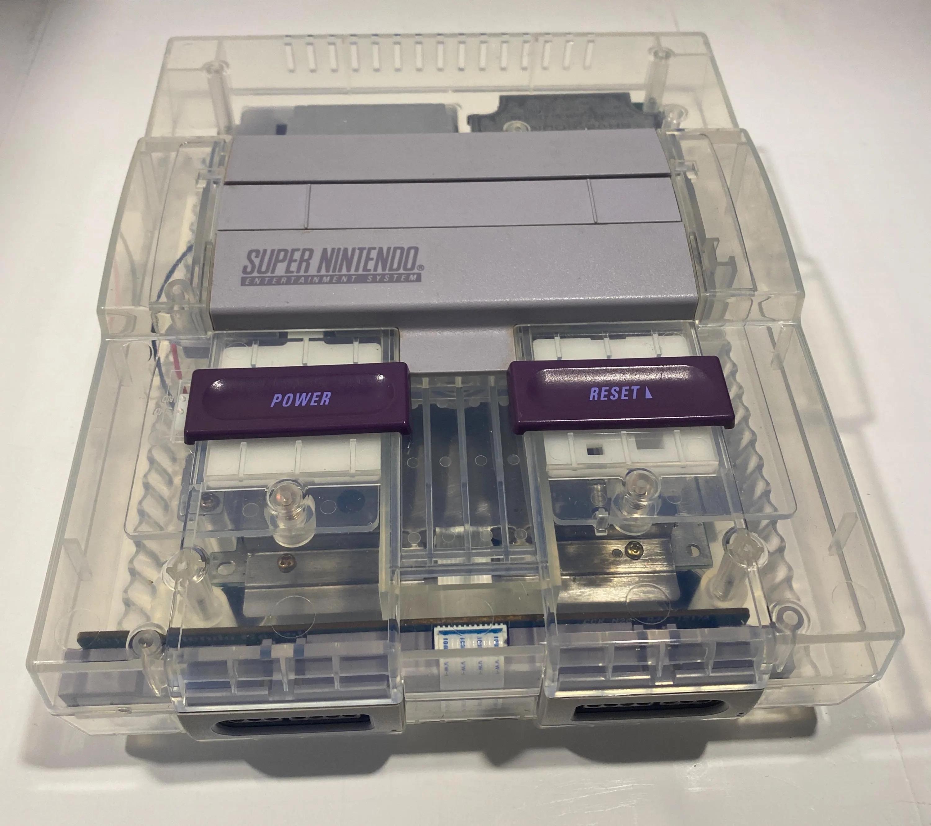 Snes Mini Led Mod Custom SNES LED - Clear Retro Shell Starter Bundle & Multi-color LED ...