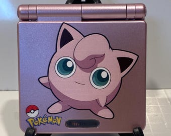IPS V5 GBA SP in New Pink Pokemon Jigglypuff Housing Shell
