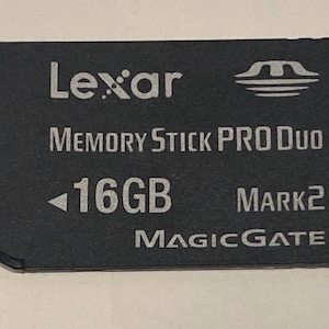 Lexar brand 16 gb Memory Stick Pro Duo Memory Card
