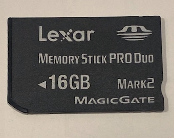 Lexar brand 16 gb Memory Stick Pro Duo Memory Card