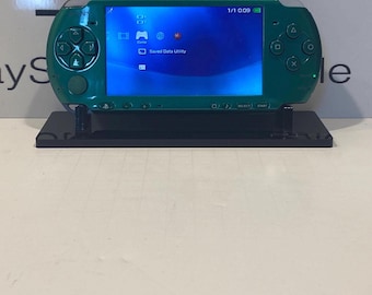 PSP 3000 Green Ostent Housing Japan Import & Extra Accessories Bundle