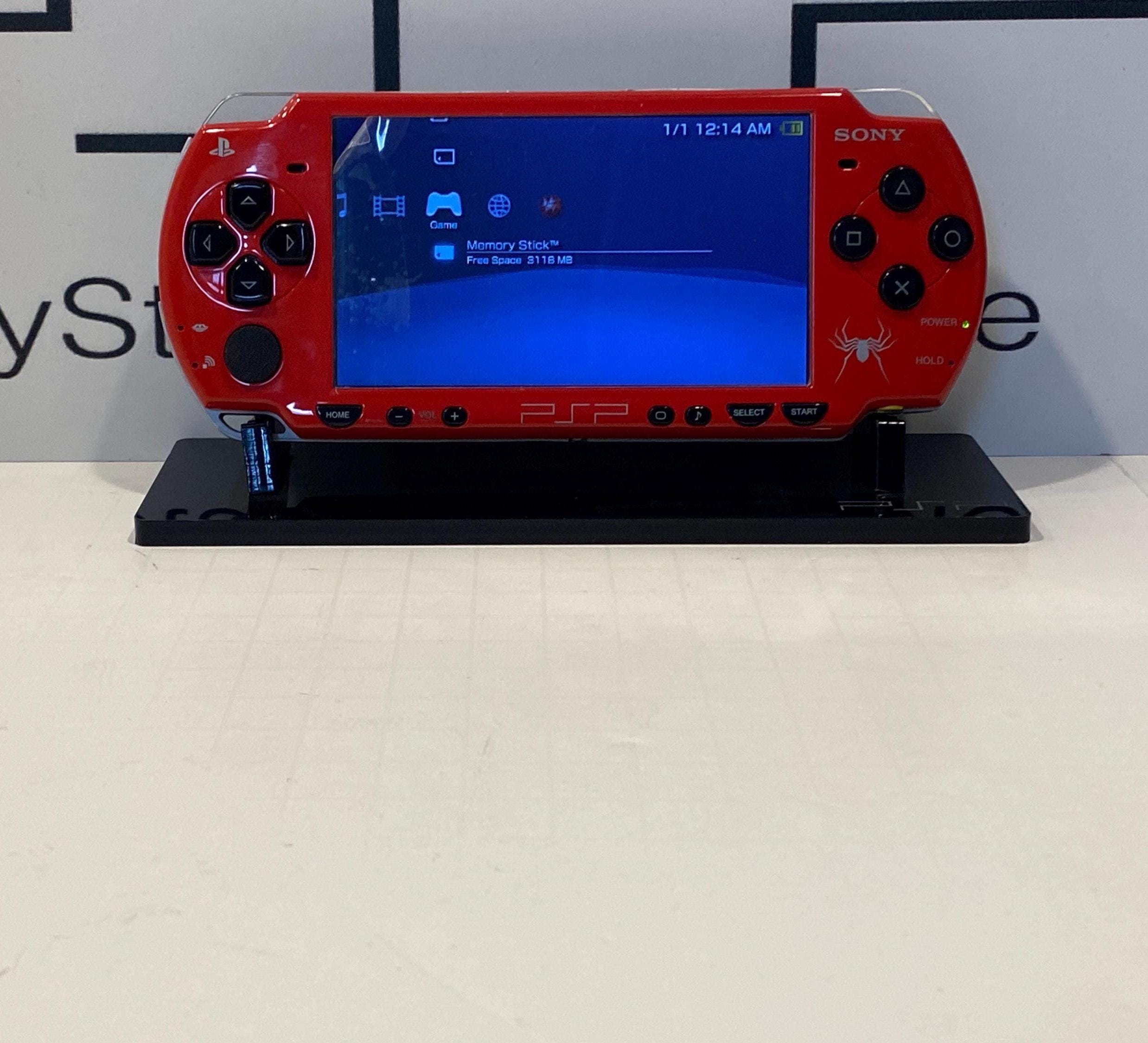 128 GB Games PSP 2000 New Shell & LCD Screen Spider-man