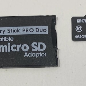 64GB Micro SD Adapter with Empty Memory Card