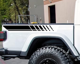 Bed Side Stripe Fits 2020 and up Jeep Gladiator JT