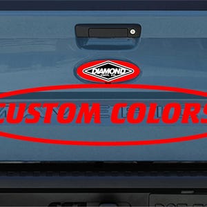 Printed Vinyl Letters Inset Decals fit 2022 - 2025 Ford Maverick Tailgate