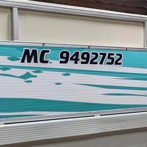 Custom Boat Registration Numbers
