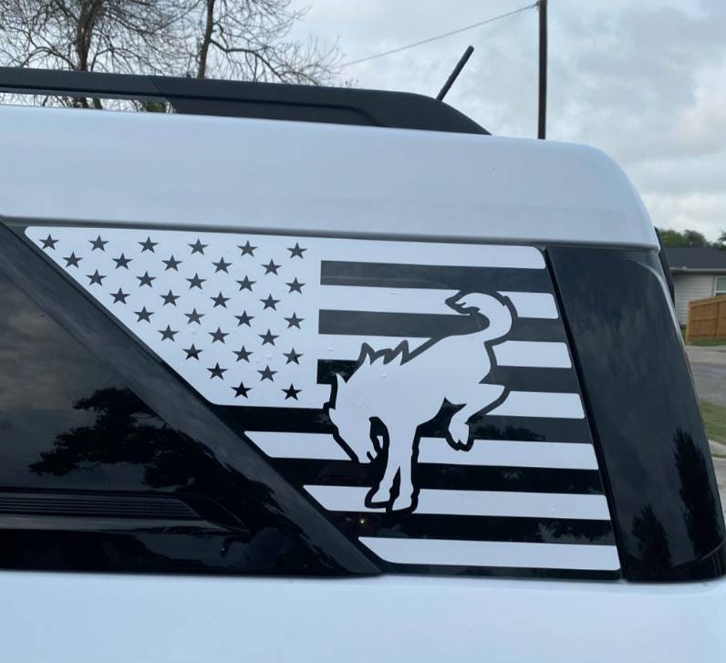 Decals Handmade Products Sports & Outdoors American Flag Rear Side