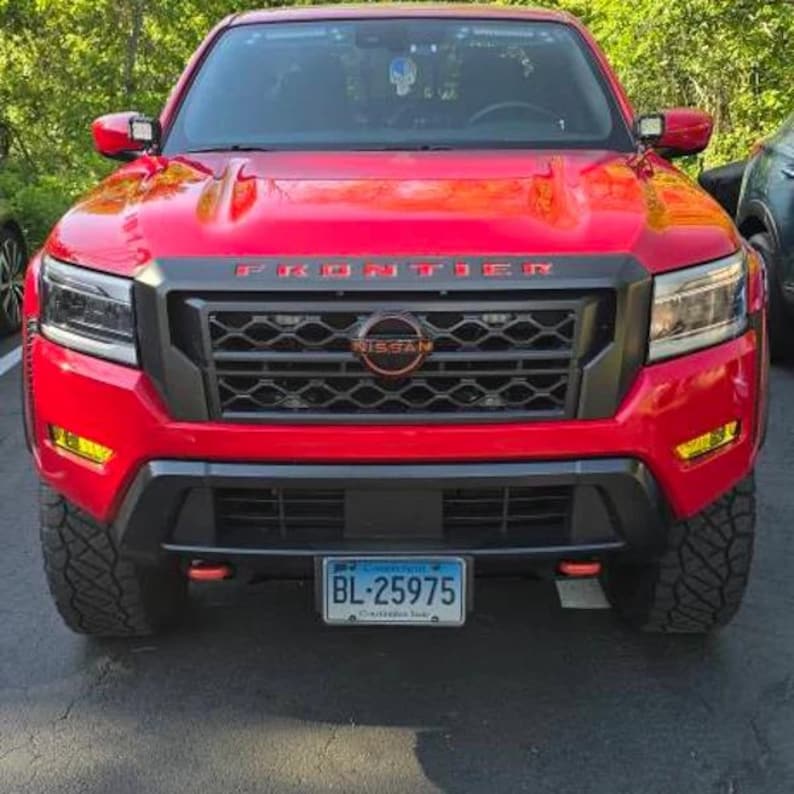 Vinyl Letter Inlays Tailgate Grille Letters Fit 2022 an up Nissan ...