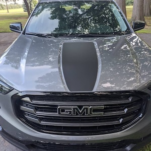 Hood Decal &quot;Blackout&quot; for 2018-2024 GMC Terrain