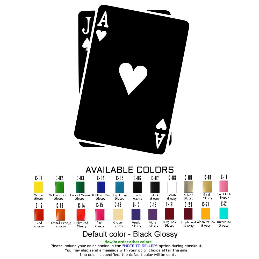 Kit Stickers Car Déco Poker - Auto - Foto 5