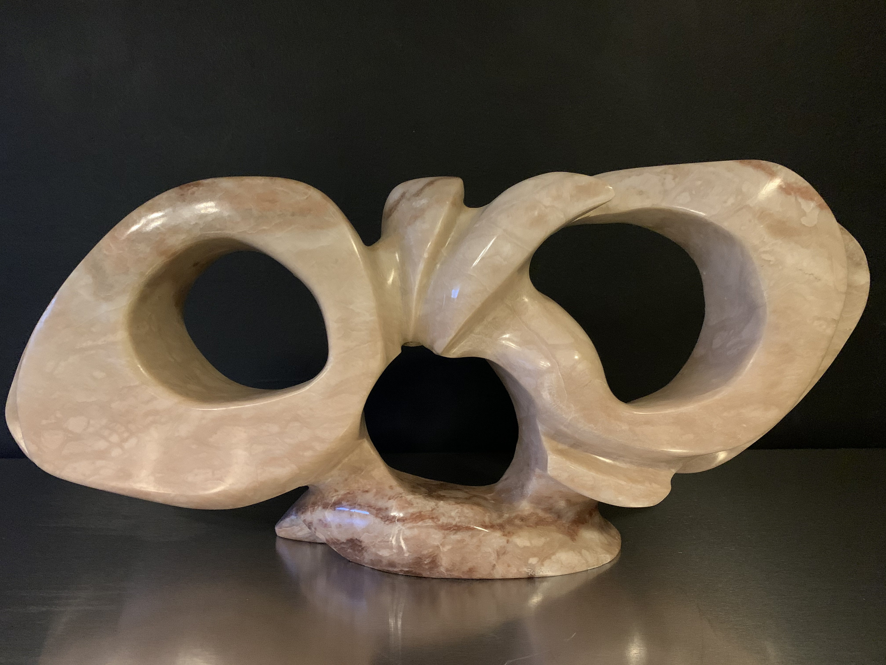 Stone Sculpture. Alabaster Abstract Contemporary Original Etsy UK