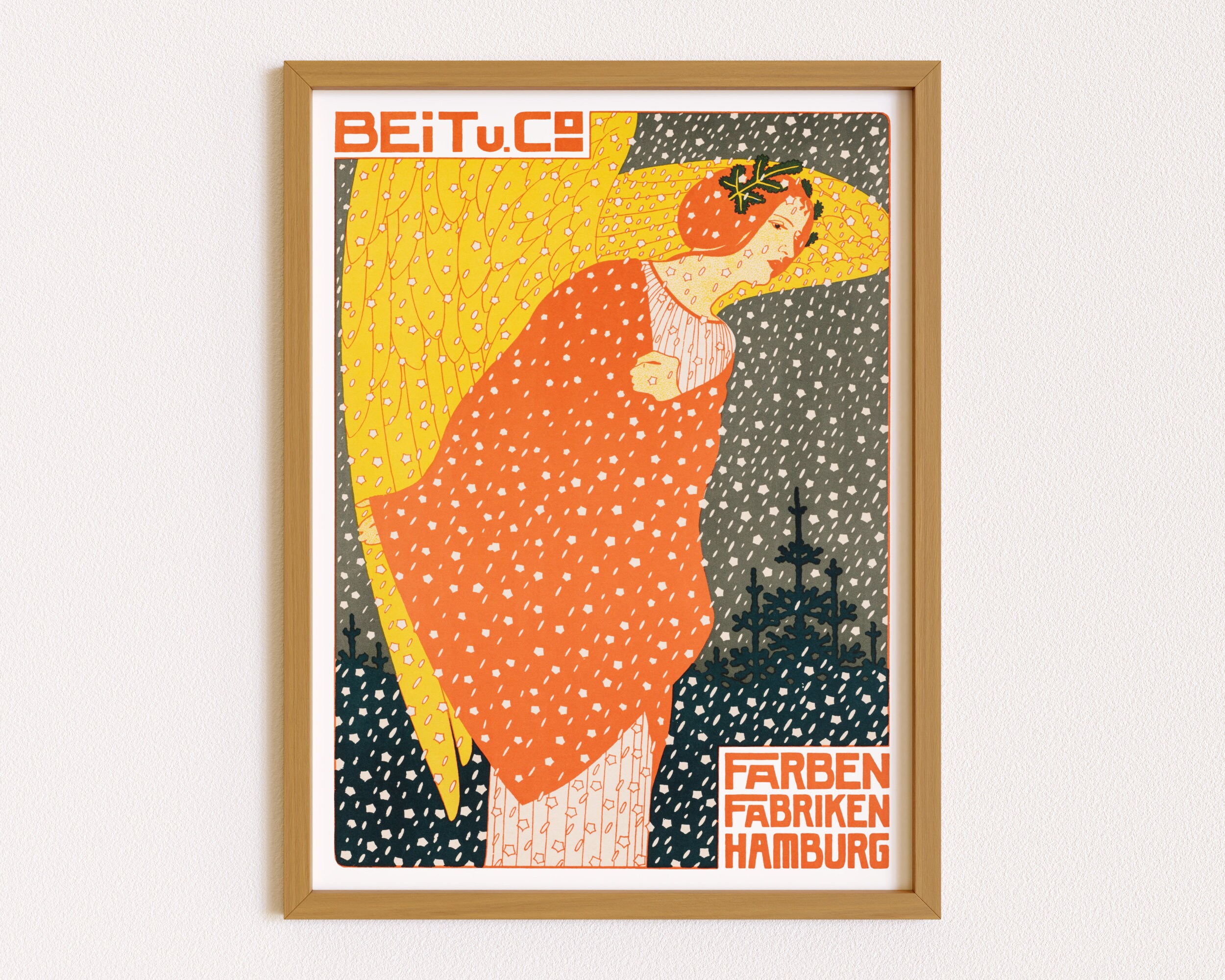 German Fun Poster Downloadable Prints | Vintage Poster | German Ad Poster | Colorful Wall ...