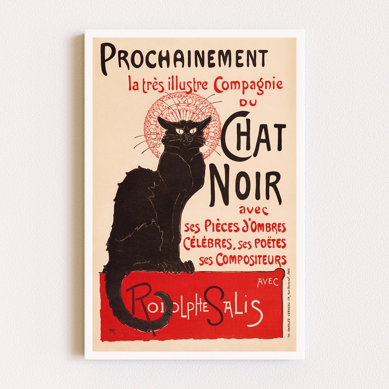 FAMOUS BLACK CAT POSTER visual data 6