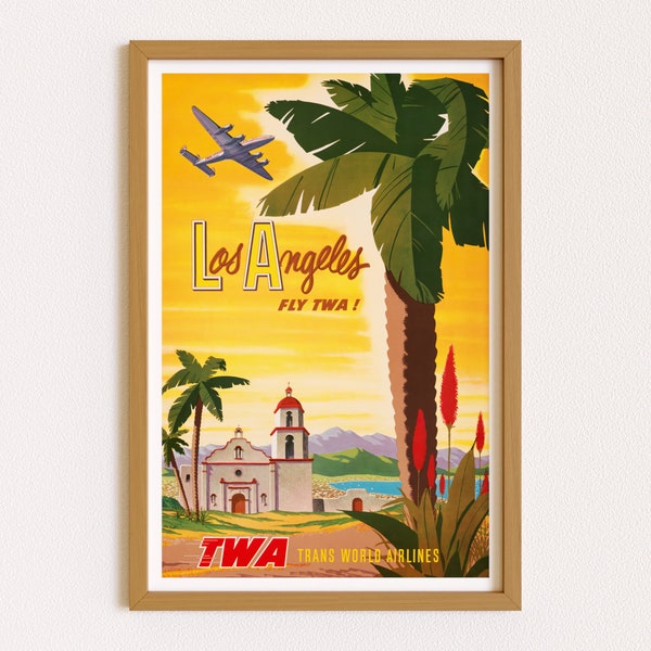 Los Angeles Poster - Etsy