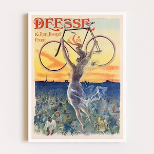 Downloadable Prints | French Poster | Ad Poster | Cycling Poster | Vintage Poster | Printable Wall Art