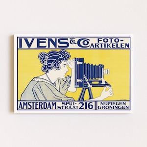 Herunterladbare Drucke | Vintage Poster | Jugendstil Print | Niederländische Werbeplakate | Eklektische Wandkunst | Druckbare Kunst