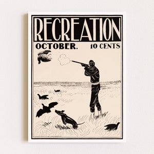 Downloadable Prints | Duck Hunting | Black and White Art | Vintage Poster | Cabin Decor | Hunting Lodge Decor | Printable Wall Art