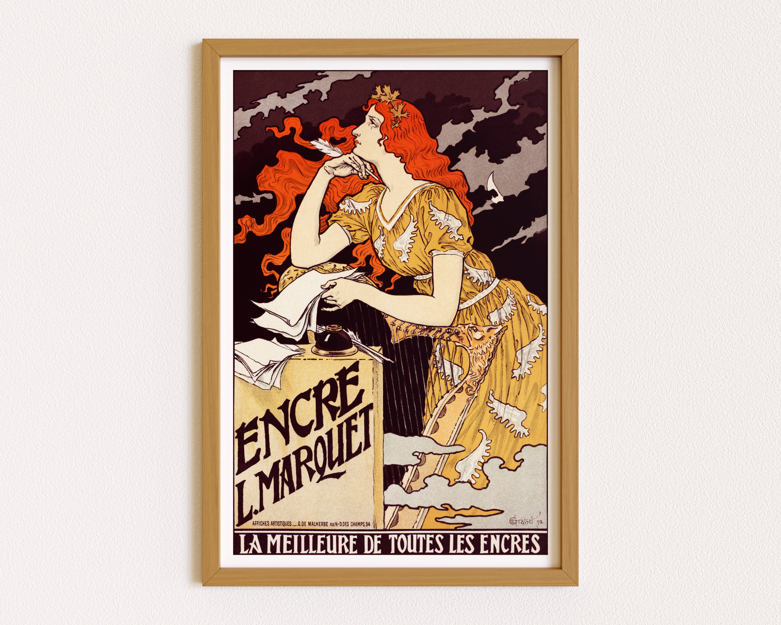 その他 france vintage anonymous artposter Downloadable Prints | French Poster | Art Nouveau Print | Ad