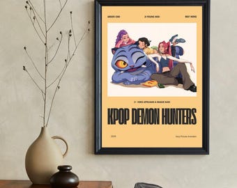 KPop Demon Hunters poster