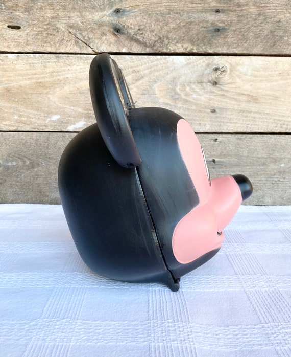 Mickey Mouse Head Lunch Box With Juice Box Holder, Vi… Gem