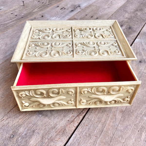 Plastic Jewelry Box Etsy
