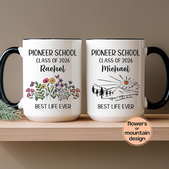 Pioneer School Gift: Personalized JW Mug, 2026 Year Text