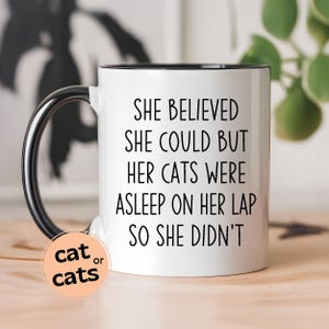 Funny Cat Mom Gift, Pet Owner Mug Bild 2