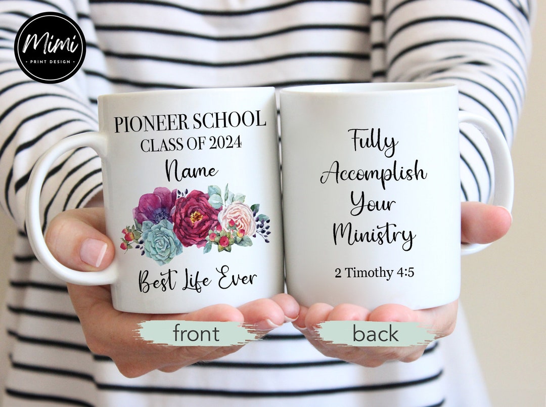 Pioneer School 2024 Gifts, Personalized Pioneer School Mug, Customized