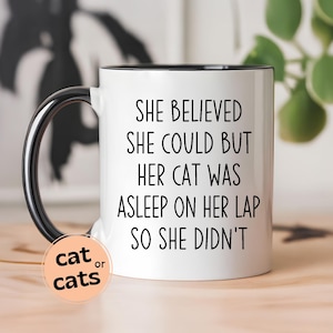 Funny Cat Mom Gift, Pet Owner Mug Bild 1