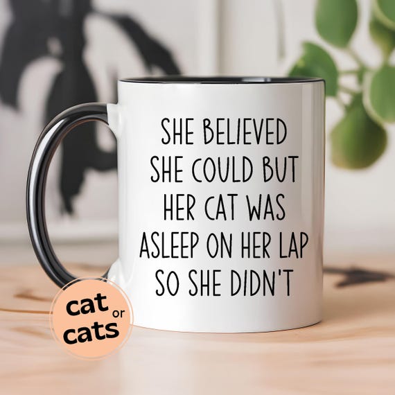 Funny Cat Mom Gift, Pet Owner Mug