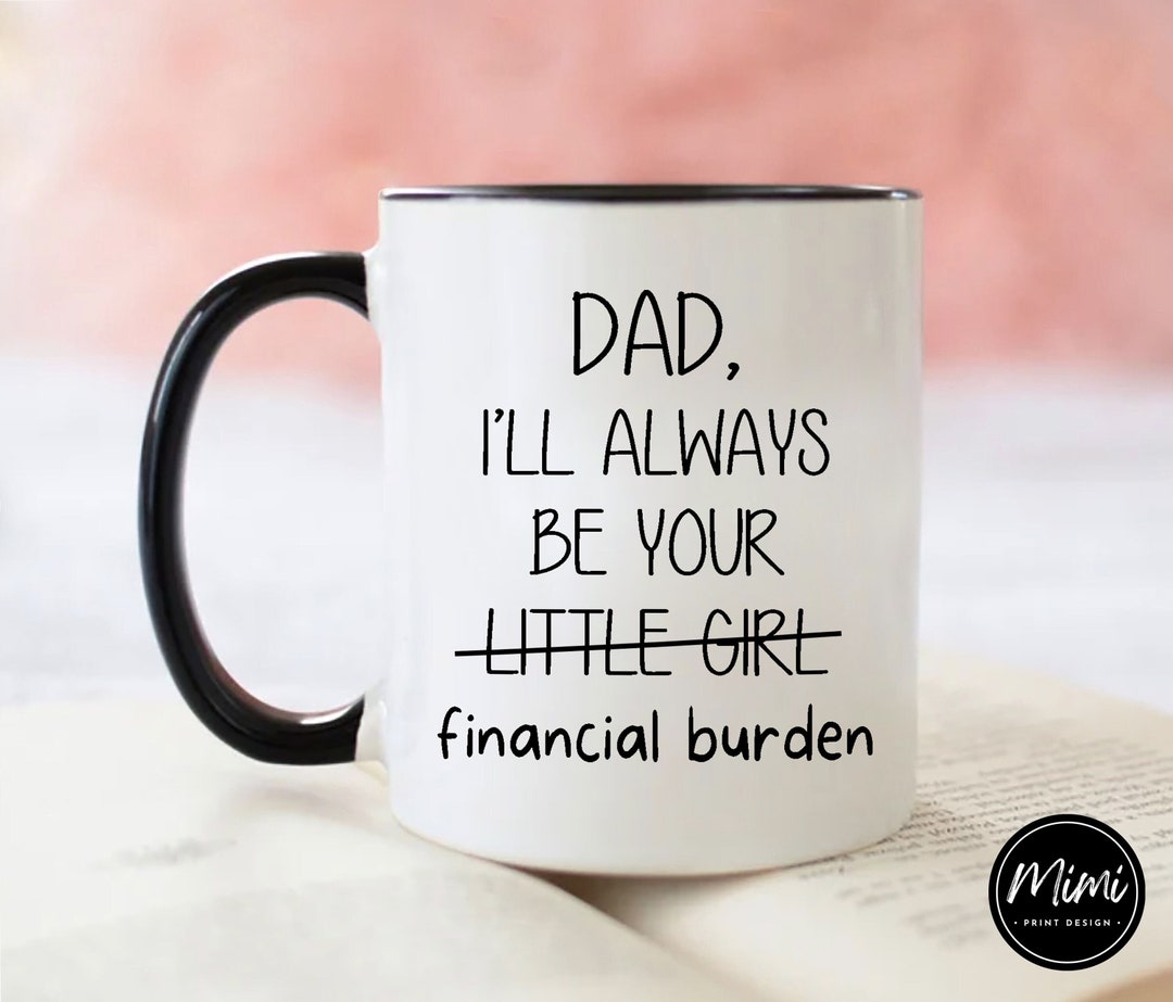 Dad Gifts From Daughter Funny Dad Gifts Father's Day - Etsy