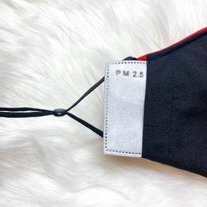 Mask FILTERS PM 2.5 Filter replacements, 5 layer carbon filter inserts for face masks, 1, 5, 10, 25