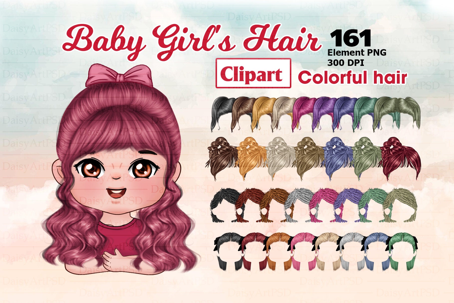 Hair Style Clipart - Etsy Hair Style Clipart - Etsy