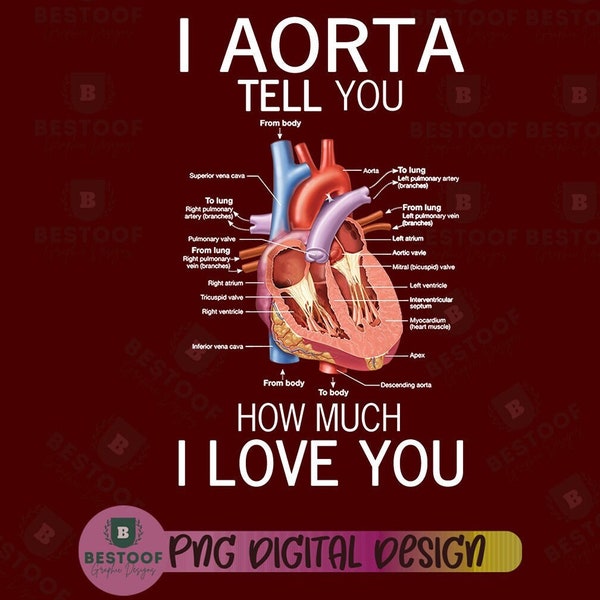 Anatomical Heart Png, Nurse Heart Anatomy Graphic, Nursing Student Png, Heart Anatomy Png, Nurse Funny Png, Valentines Day Png, Nurse Png