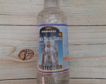 Santa Muerte White - Locion - Protecion - Espiritual 20 oz Para Limpias - Para Autel 100 % naturel